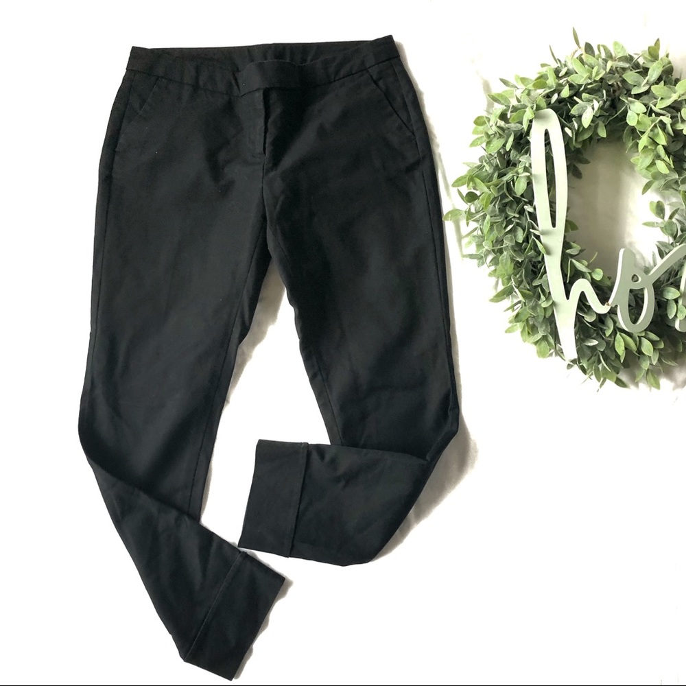 { WILLI SMITH } Black Cuffed Work Separates Pants
